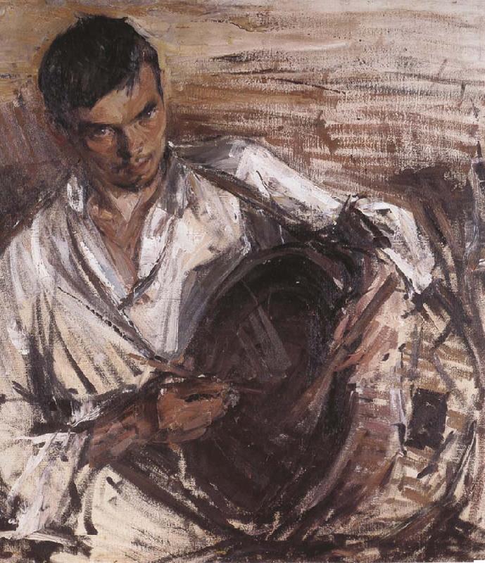 Nikolay Fechin Drummer china oil painting image